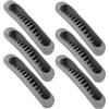 CIYODO 3 Paia Cuscinetti per Stampelle Ascellari in Tpr Design Sostituibile per Comfort di Supporto, Adatti a Stampelle in Alluminio per Atleti e Pazienti