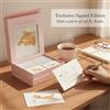 Set di 18 cartoline illustrate con gatti e cani ad acquerello, per