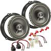 tomzz Audio 4015-011 Kit di installazione degli altoparlanti compatibile con Ford Fiesta B-Max C-Max Focus Mondeo 165mm Coaxial System TA16.5-Pro