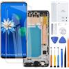 H&LYCYJ Display Schermo per Samsung S10 4G TFT bianco con cornice | Senza impronte digitali,Wear toolkit，TFT LCD，Display HD，Sostituire lo schermo，Per i modelli:G973F G973U G973W G973U1