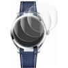 savvies Pellicola Protettiva per Omega Seamaster AQUA TERRA 150 M (41mm) | 4 Pezzi Chiara Protezione Schermo Made in Germany Full-Cover 3D Curvo Copertura Completa