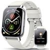 Poounur Smartwatch Uomo Donna con Effettua o Risposta Chiamate, 1.85 Orologio Digitale Cardiofrequenzimetro Sonno Contapassi, 100+ Modalità Sportivo Orologio Fitness, IP68 Smart Watch per Android iOS