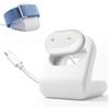 Ermorgen Stazione di ricarica 2 in 1 e cavo USB-C compatibili con Google Fitbit Air | Stazione di ricarica 2 in 1 con cavo magnetico USB-C e sistema di gestione cavi, lunghezza 1 m, ideale per orologi-Bianco