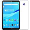 Kepuch 2 Pacchi Vetro Temperato Protezioni Schermo per Lenovo Tab M8 3rd TB-8506F/Smart Tab M8/M8 FHD TB-8705F 8705N/M8 HD TB-8505F 8505X/Motorola Tab G20