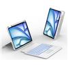 JADEMALL AZERTY - Cover per tastiera per iPad Air 11 M4/M3/M2 2026/2025/2024, colore: Bianco