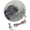 Jensen CD-60RT - Lettore CD portatile in stile retrò, trasparente, radio FM, 60 secondi anti skip, Bass Boost, auricolari inclusi