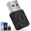 Trsaow 2-in-1 Wireless CarPlay and Android Auto Adapter - Plug and Play, Universal for Car USB-A/C Port - Work with iPhone iOS 10.0+/Android 11.0+, Compatible with OEM Wired Cars