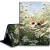 Bxgolkgd Custodia per tablet per Kindle Paperwhite da 6,8 (11a generazione-2021) e Kindle Paperwhite Signature Edition, funzione di accensione/spegnimento automatico, grazioso gatto con campo di