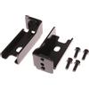 Drivstraw Staffa di supporto per TV Sony KDL Series 32 42 50 55W 650A 680A 700B 800B 600A | Piedini di ricambio in metallo | Nero robusto supporto di supporto