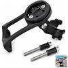 Ihteyuo Supporto Contatore Bicicletta, Supporto GPS per Bici Compatibile con Garmin, Bryton Rider, Supporto GPS in Alluminio per Attacco Anteriore Compatibile Edge 20 25 500 510 520 530 800 810 820 1000 1030