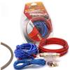 Funmo Kit cavi amplificatore per auto Funmo 10GA, kit di collegamento, kit di installazione cavi amplificatore per auto, kit di collegamento cavi amplificatore, kit di installazione, kit di 4 cavi da 5 m,