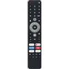 VINABTY Telecomando vocale sostituito Adatto per CHIQ Ok. UHD LED TV OTV-32GH-7023C