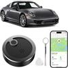 XAVURO Localizzatore GPS per auto magnetico senza abbonamento, GPS Tracker compatibile con Android e iOS tramite app Trova tag, impermeabile IP67, ideale per veicoli, moto, biciclette, bagagli