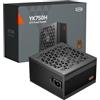 PCCOOLER CPS YK750H, Alimentatore ATX 750W - Certificazione 80 PLUS Bronze - Basso Rumore - Cavo Piatto con Rilievo - Non Modulare