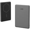 URBAN ARMOR GEAR UAG - Power Bank SRGE da 5000 mAh, 20 W, USB-C, sottile, magnetico, wireless, portatile, ricarica rapida, compatibile con iPhone 16, Samsung Galaxy S25, nero/grigio