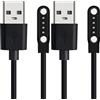 Lamshaw Caricatore senza fili magnetico ultra veloce compatibile con Mankiw X22 - Ricarica in 1:30 | Compatibile con auricolari Bluetooth | LED intelligenti, portatile e impermeabile IPX5 (2