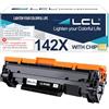 LCL 142X Nero Cartucce di Toner Compatibile per HP 142A W1420A 142X W1420X (Con Chip) Compatibile per HP LaserJet M110 M110w MFP M139 M139w M140 M140w Printer (1-Pack)