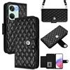 MOJIA Custodia Flip per OnePlus Nord 3 5G, Cover Portafoglio in Pelle PU, Cover Multifunzionale con Porta Carte, Cinturino da Polso e Tracolla. Black