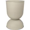 Ferm Living - Vaso per fiori Hourglass - Beige - Ferro