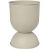 Ferm Living - Vaso per fiori Hourglass - Beige - Ferro