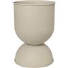 Ferm Living - Vaso per fiori Hourglass - Beige - Ferro