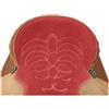 Denver Saddle Sella barrel con gonna quadra e seduta rossa