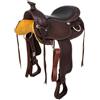 Denver Saddle Sella western 2817 in pelle pieno fiore con lavorazione Snake