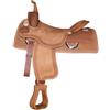 Pool's Equitazione Sella Team Penning 444 Classic Naturale con seggio 17 pollici