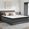 YIDATONG Materasso 140x200 cm, Ibrido Materasso Memory Foam e Molle Insacchettate, Alto 32cm, Anallergico e Antibatterico, Traspirante, Durevole, Ortopedico e Ergonomico 10 Zona Comfort, Certificato Oek-Tex