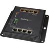 StarTech.com Switch di rete StarTech.com industriale a 8 porte Gigabit PoE - 4 x PoE+ 30W Power Over Ethernet gestito GbE Layer/L2 in metallo temprato Commutatore ad alta potenza IP-30/ -40C +75C [IES81GPOEW]