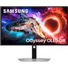 Samsung G80SH Monitor PC 68,6 cm (27") 3840 x 2160 Pixel 4K Ultra HD OLED Argento [LS27HG800SUXEN]
