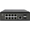LevelOne Switch di rete LevelOne IGP-1091 Gestito L3 2.5G Ethernet (100/1000/2500) Supporto Power over (PoE) Montaggio da desktop/parete Nero [55055407101]