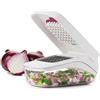 AJINGELA Quick Push Vegetable Chopper,Cipolla Chopper Cibo Chopper Dicer,Insalata Chopper Veg Dicer Veggie Chopper,Cucina Verdura Frutta Cutter