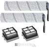 YUEYEE Floor ONE S7 Stretch Ultra - Accessorio per Tineco Floor One Stretch S6 | Floor ONE S7 Stretch Ultra, S9 Artist, i5/i6 Stretch, S7 Master/Artist, set di accessori, 2 spazzole a rullo, 2 filtri