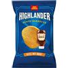 Generico San Carlo Highlander Patatine Gusto Barbecue, Confezione Multipack 42 x 25g, Kiss My BBQ