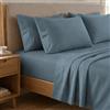 PETTI Artigiani Italiani - Set Lenzuola una Piazza e Mezza Percalle Cotone Avion, Completo Letto 3 Pezzi, 100% Made in Italy