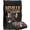 LOGOVISION Harry Potter Neville Longbottom Homage Coperta super morbida al tatto setoso - 91 x 147 cm