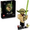 LEGO Star Wars 75438 Yoda Bust - Display Model Kit for Adults w/Green Lightsaber
