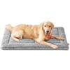 Feandrea Cuccia Cane Interno, Cuscino Cane, 105 x 70 cm, Lavatrice | Copridivano per Animali Domestici, Fondo Antiscivolo, Grigio Ardesia, Collezione BADDI PPB044GD01