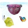 Penitue Set Nascondiglio Galleggiante Acquario e Foglie Betta