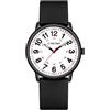 CHEETAH Orologio da Polso Donna con Movimento al Quarzo di Precisione: Orologio Donna con Lancette Luminose e Lancetta dei Secondi - Impermeabile 3ATM con Cinturino in Morbido Silicone