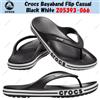 Crocs Bayaband Flip Casual Nero Bianco 205393-066 Unisex Taglia
