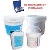 BRENNTAG Kit Apertura Piscina Medium Brenntag - DiCloro, Multiazione, Antialghe e PH- Trattamento Completo Estate