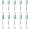 MRYUESG Testine di ricambio per spazzolino da denti compatibili con Philips Sonicare, confezione da 10, testine MRYUESG per Philips C2 4100 Plaque Control