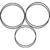 ulapithi 2 cinghie per lettore CD e 4 cinghie di trasmissione compatibili con lettore CD Sony modello per CDP-CX455 CDP-CX450 CDP-CX400 CDP-CX355 CDP-CX350 CDP-CX335 CDP-CX300 e 421606101