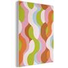 MuchoWow© MuchoWow© Pannello Decorativo Parete Pannelli Fonoassorbenti | 30x40 cm - Acustici Insonorizzanti Decorazioni Casa Isolamento Acustico Fonoassorbente Quadri Fonoisolanti Astratto - Forme