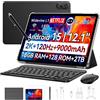 Blackview Mega 2 12" Tablet 24GB RAM 128GB Android 15 2K 4G LTE Wifi PC Mode