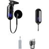 Microfono sax clip-on wireless 2,4 GHz con portata 160 piedi per uso interno est