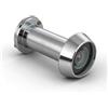 GANZTECH 1 pezzo cromato 14mm(diametro del tubo),35-60mm(lunghezza),ottone massiccio,coperchio posteriore integrato a 200 gradi,lente ignifuga,adatto per varie porte.