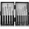 GZEINB Set mini cacciaviti di precisione, set di cacciaviti da 11 pezzi, adatto per riparare orologi, occhiali, macchine fotografiche, giocattoli, laptop, console di gioco, rasoi (11 in 1)